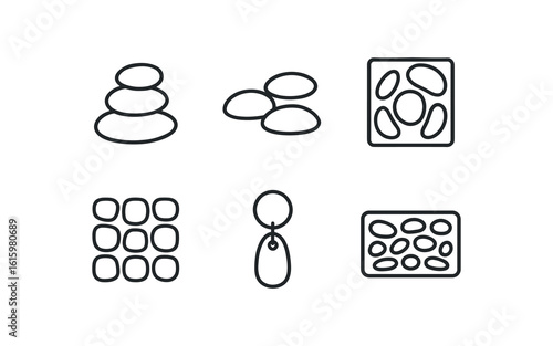 straight perfect stroke icon mono icons style isolated pebble stress pebble paper pebble sculpture mold pebble bathroom tiles pebble keychain pebble sensory bin