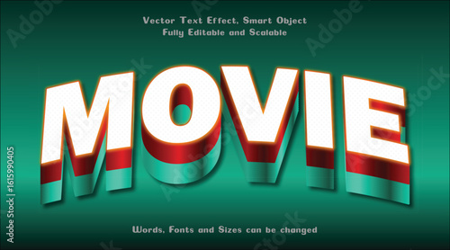Cinematic Movie Text Effect Bold, Dramatic and Blockbuster Style.