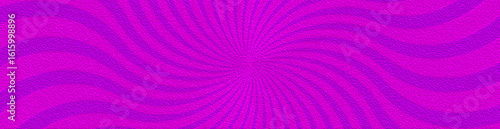 Spiral swirl abstract purple pink color grunge grain background. Wave line. Bright long backdrop. Digital screen. Luxury Banner. NFT card. Cover design. Metaverse. Pop art. VR. Noise glitch texture.