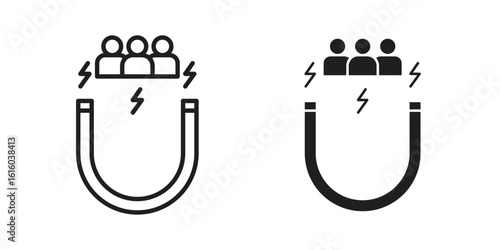 Attraction icon for social media, app, and web design. Vector illustration.