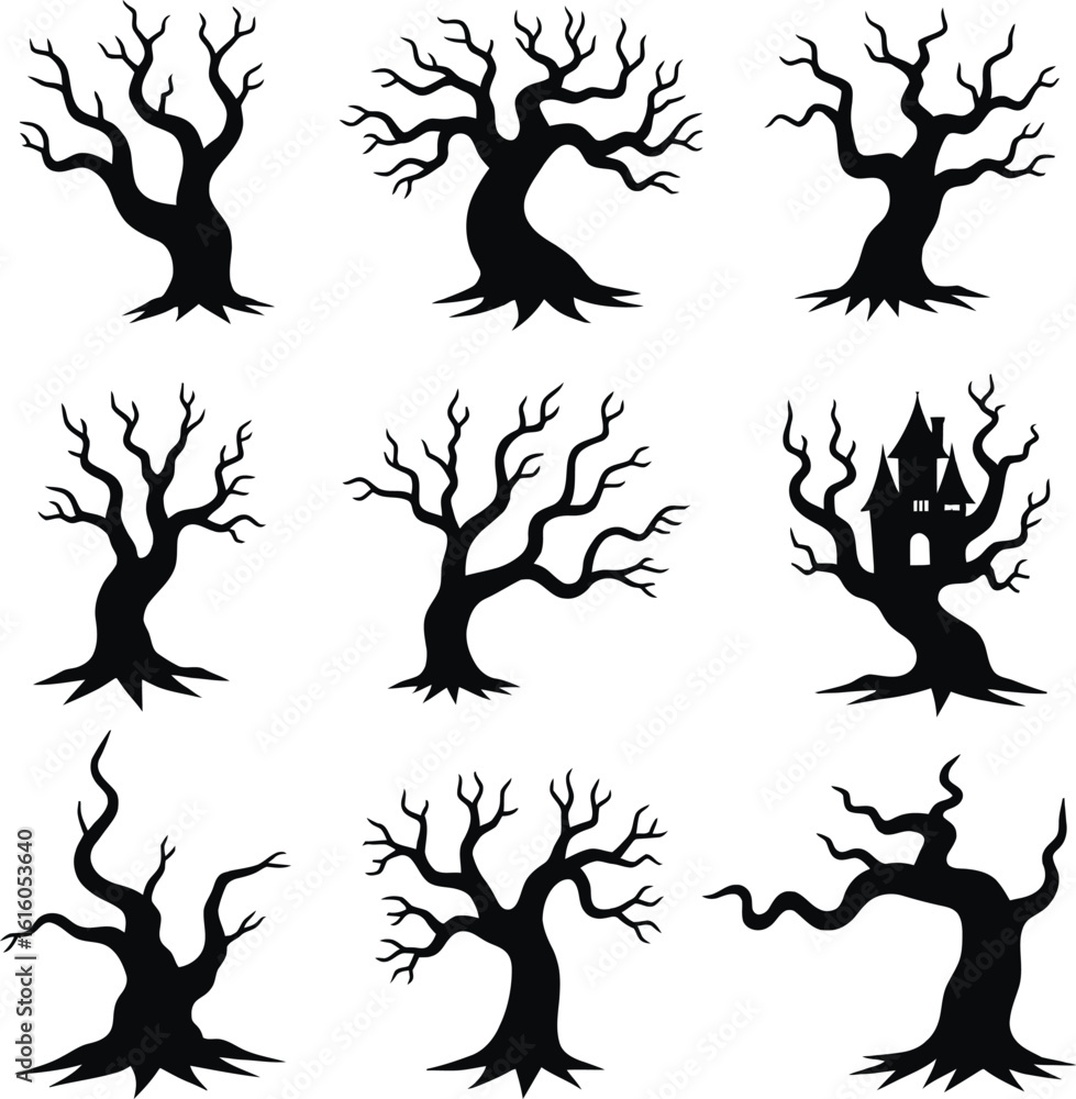 spooky halloween tree set bundles spooky halloween tree set bundles