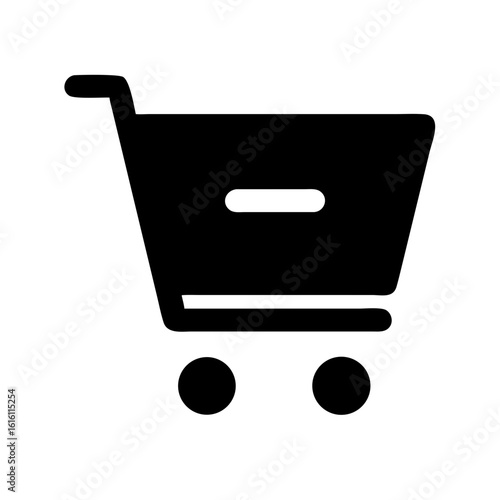 Cart remove icon vector illustration