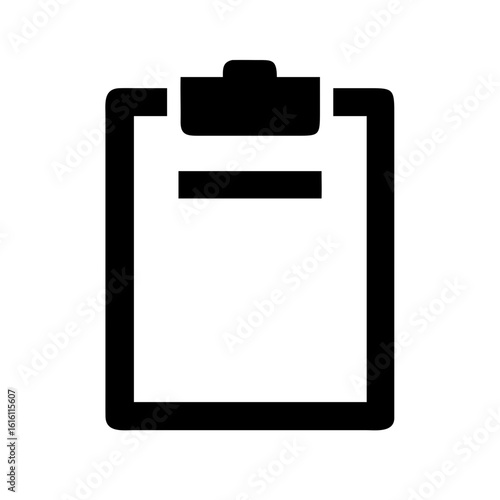 Clipboard icon vector illustration