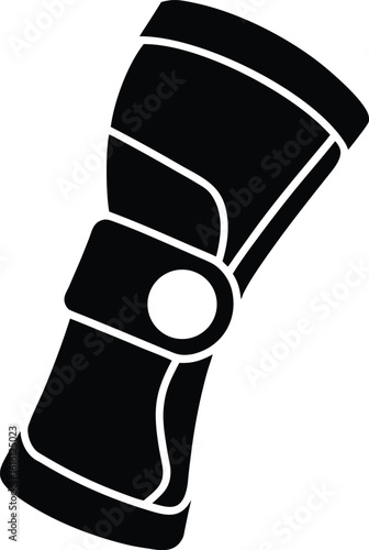 knee brace on white background.eps