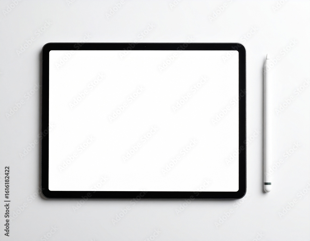 Tablet with stylus pen Tablet with stylus pen