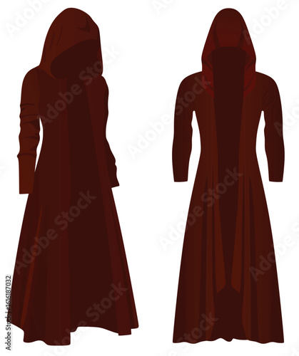 Hacker avatar silhouette. vector illustration	