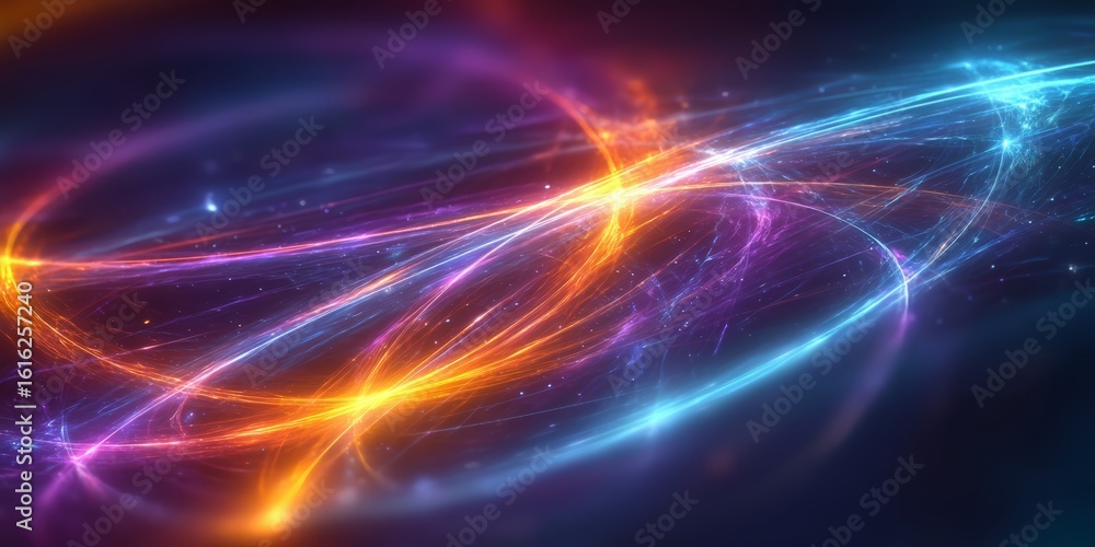 Colorful, swirling pattern of light and dark blue Colorful, swirling pattern of light and dark blue