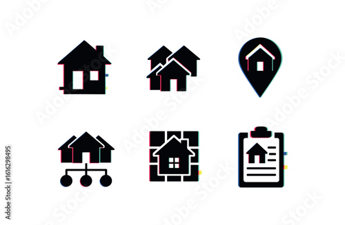 isolated backgond habitation dwelling plan habitation settlement marker habitation community hub habitation infrastcture habitation utility network habitation occupancy register