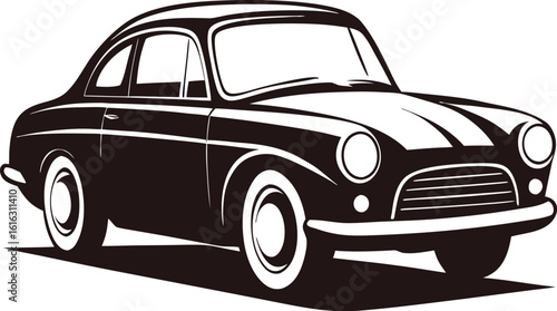 Classic Coupe Car Vector