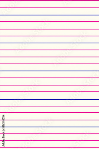 Seamless Notebook Paper Pattern