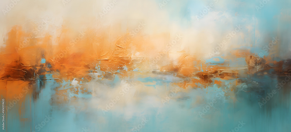 Obraz premium Abstract Art Background Abstract Oil Painting on Canvas