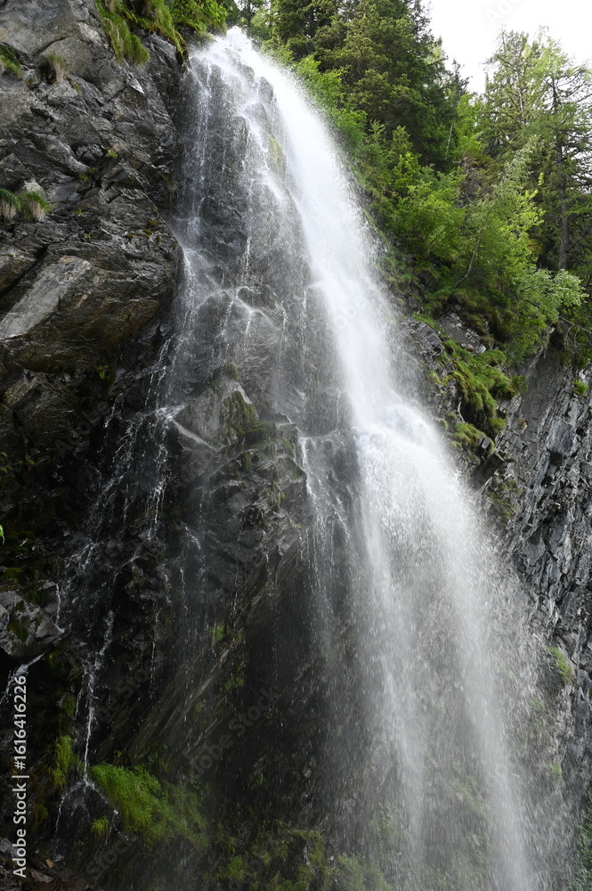 Fototapeta premium Wasserfall an der Bionnassay