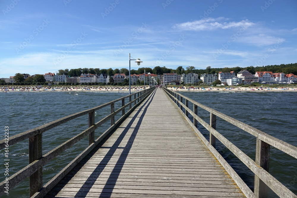 Fototapeta premium Seebrücke bei Bansin auf Usedom