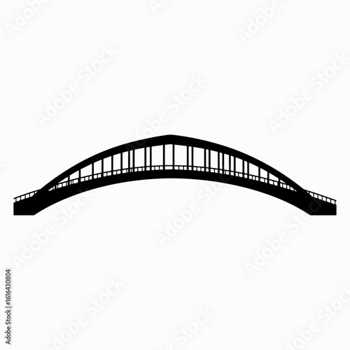 Bridge Simple Concept Illustration Design