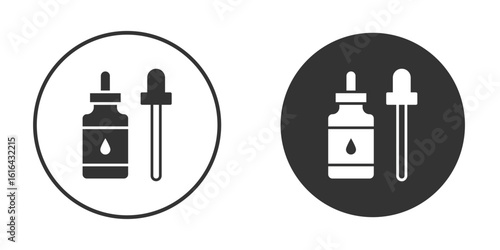 Essential oils icon vector illustration solid. vector logo template in trendy flat style