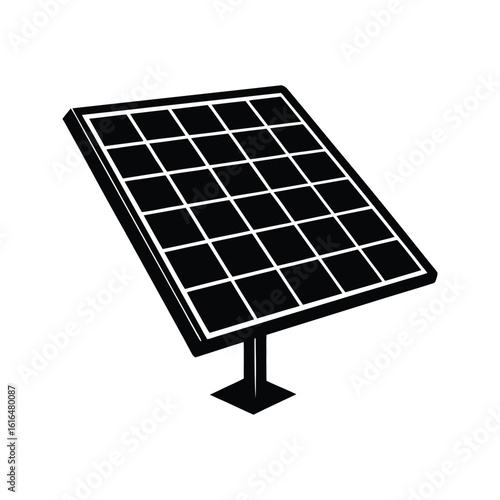 solar panel vector illustration