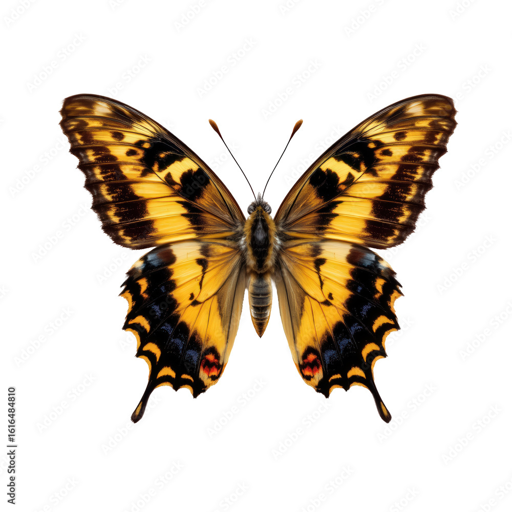 Fototapeta premium Colorful Butterfly with Vibrant Patterns and Detailed Wings
