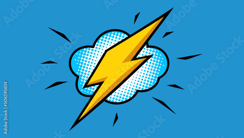 Flying birds and swimming fish vector illustrations