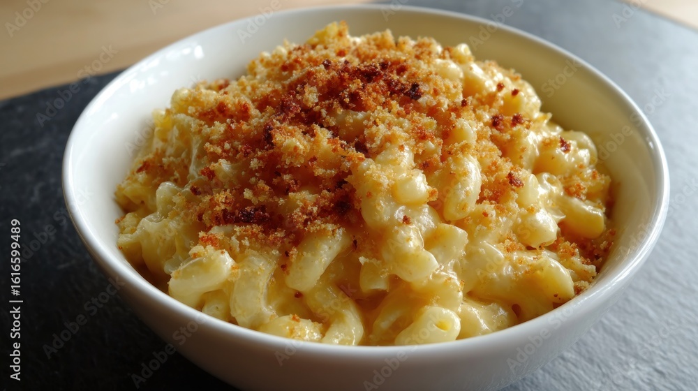 Creamy macaroni and cheese dish Creamy macaroni and cheese dish