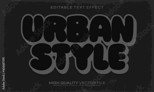 Retro classic text effect, editable text effect and vintage 3d font style bold shadow oldschool poster design