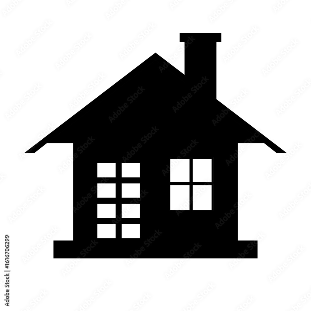 house icon isolated on white building house house icon isolated on white building house