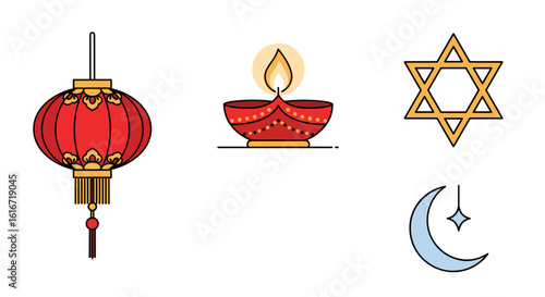 Cultural and Religious Symbols Collection