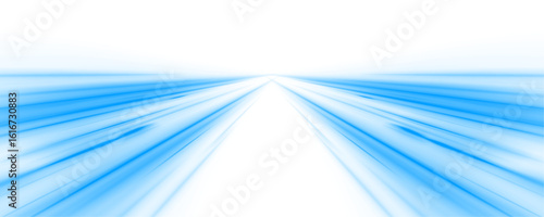 Neon light arcs and glowing air flow lines twist and zigzag with vibrant blue tones. Abstract spiral shapes represent fast data and energy movement. A sleek vector design for modern tech projects.
