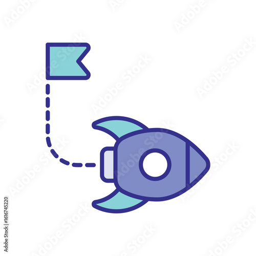 Realization icon vector