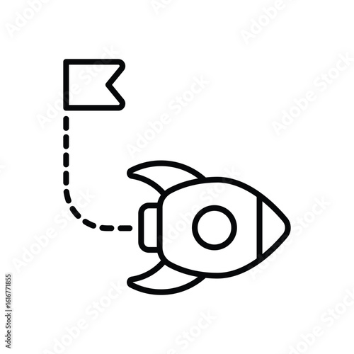Realization icon vector