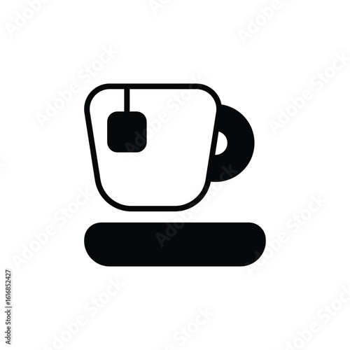 Tea Time icon vector