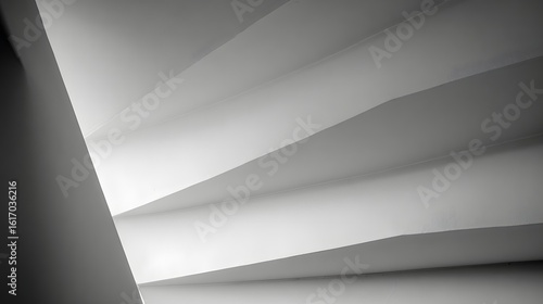 Wallpaper Mural Abstract architectural detail of layered, curved surfaces. Torontodigital.ca