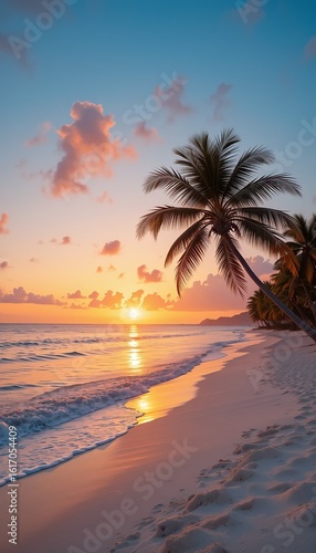 Tropical Sunset Serenity
