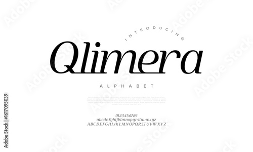 Refined serif font with a dynamic slant, perfect for modern branding and logos