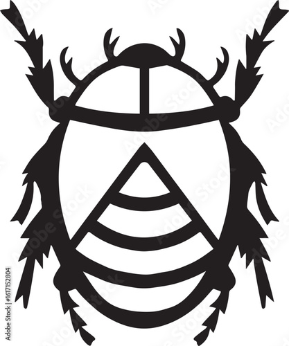 insect ilustration vector icon