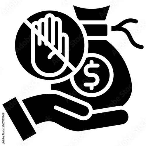 Smuggling Prevention glyph icon