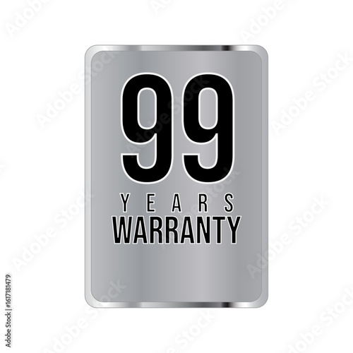 warranty stamp. sign. seal. Hologram stickers, holographic labels with silver texture, vector original product stamp. warranty badge sign insignia symbol with stars on white background