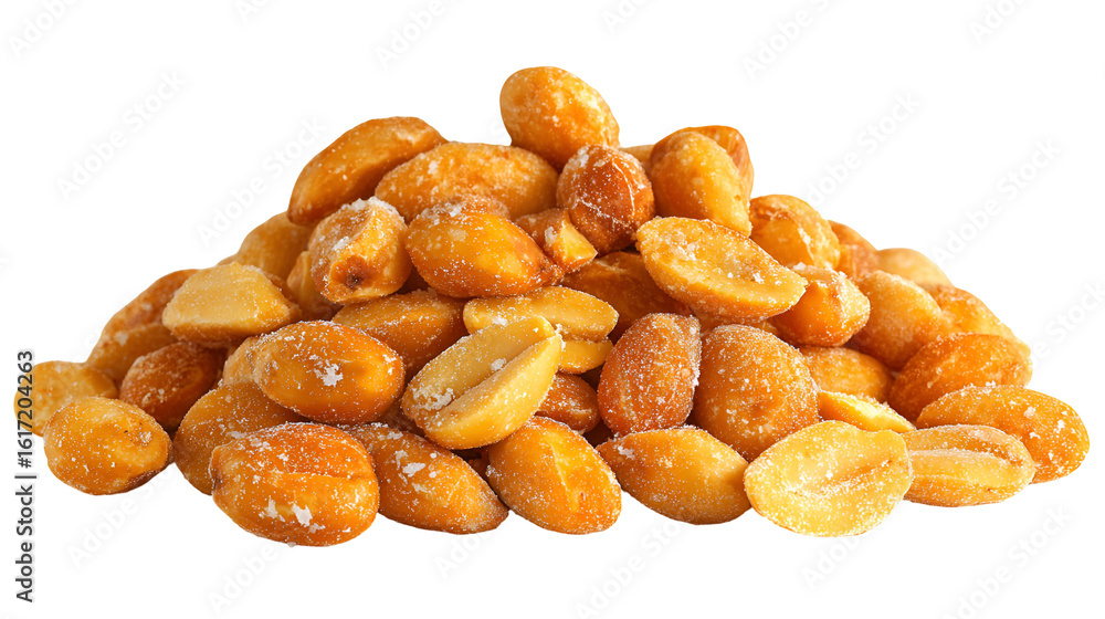 Fototapeta premium Salted Honey Roasted Peanuts Snack Food Delicious