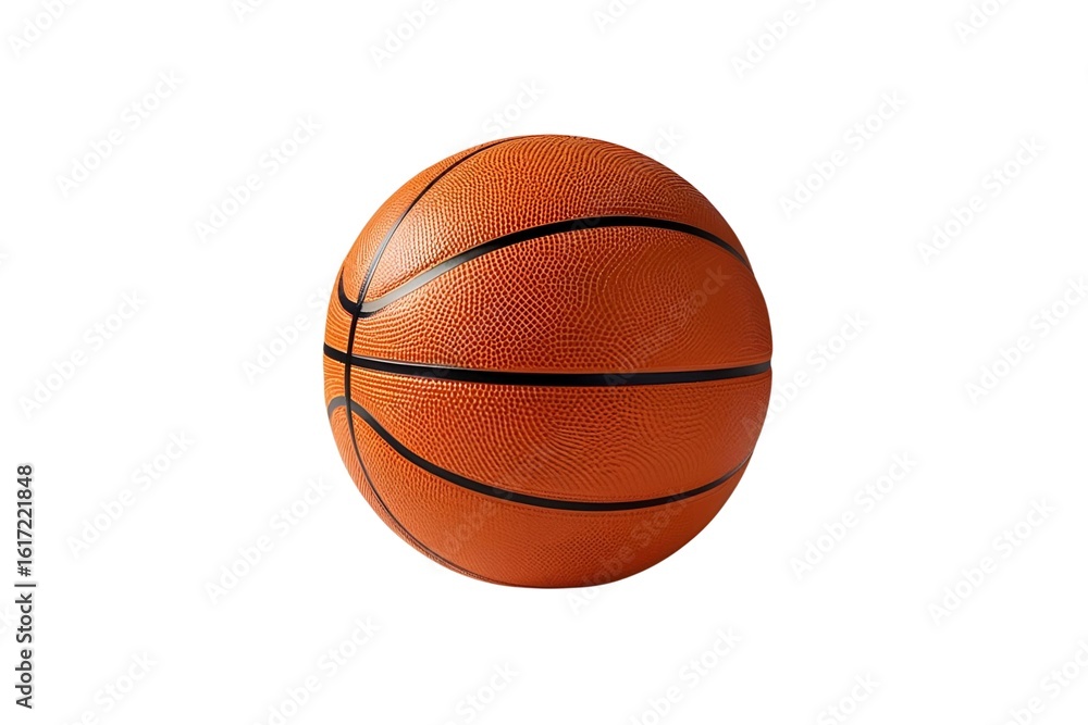 Fototapeta premium basketball isolated on transparent background