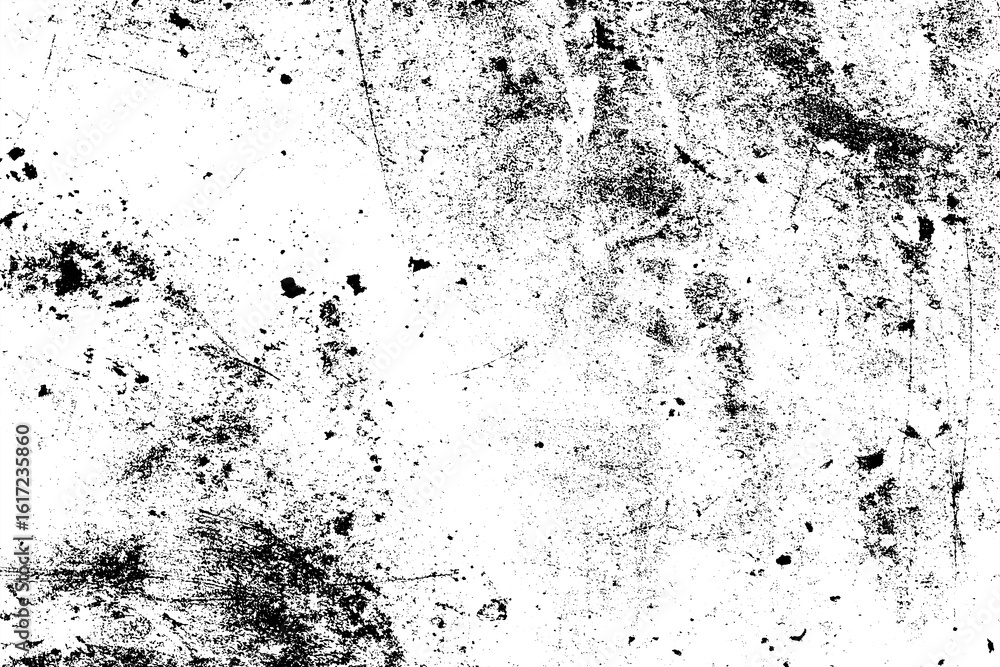 Fototapeta premium Grunge Black and White Distress. Halftone line Grunge Texture.
