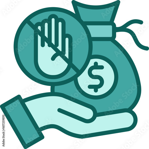 Smuggling Prevention solid icon