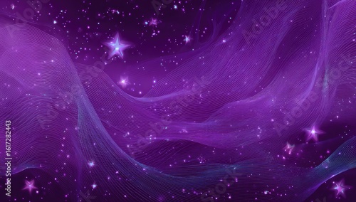 Fototapeta Naklejka Na Ścianę i Meble -  Abstract purple space background