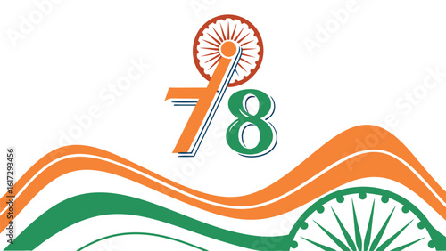 Significant anniversary commemoration graphic design