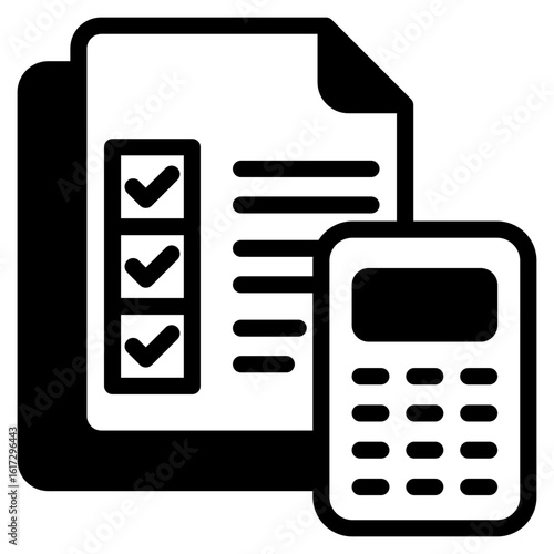 Tax Planning outline mixed icon