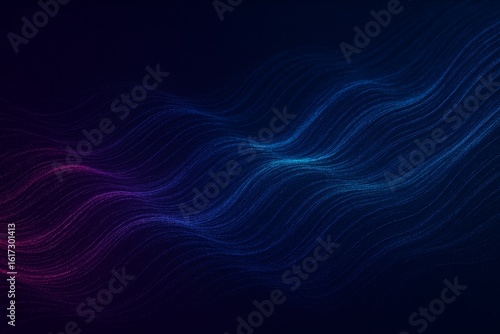 Cosmic Waves – Abstract Particle Flow Background with Futuristic Motion