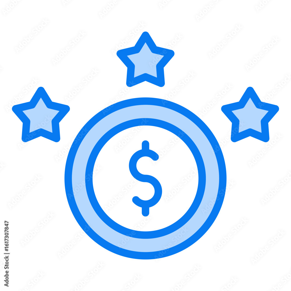 Financial Success Icon Financial Success Icon