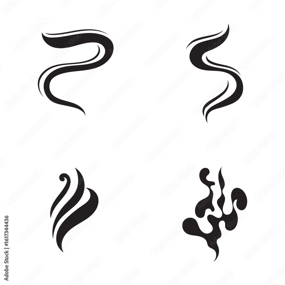 Smoke Vector Icon Design Illustration Smoke Vector Icon Design Illustration