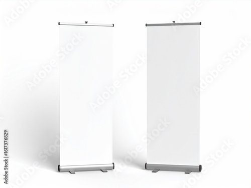 Rool up banner mockup