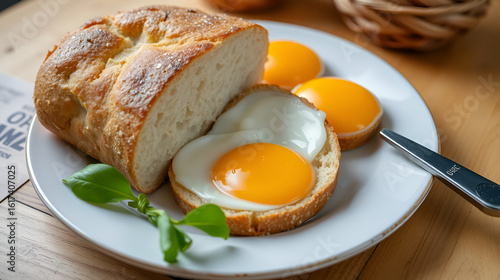 Bread , fluor and eggs