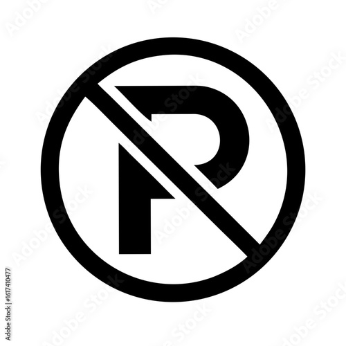 No parking allowed sign
