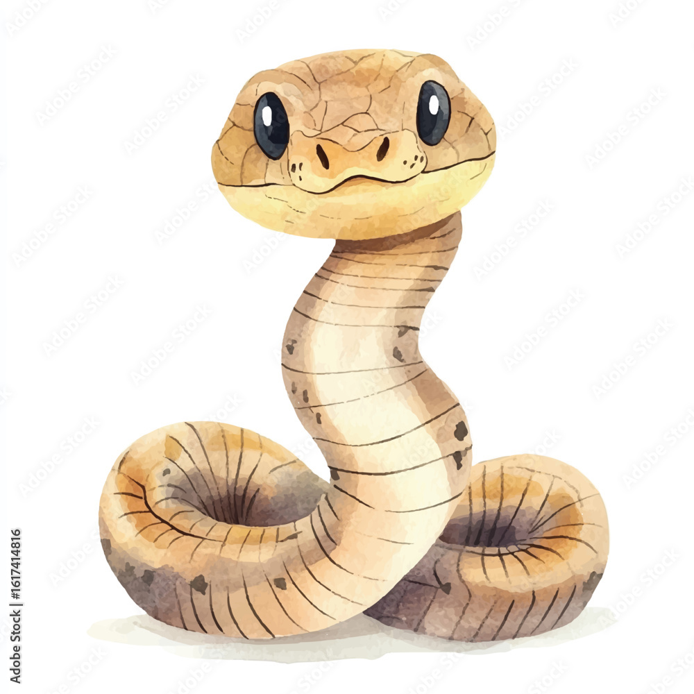 Fototapeta premium a cute animal of snake